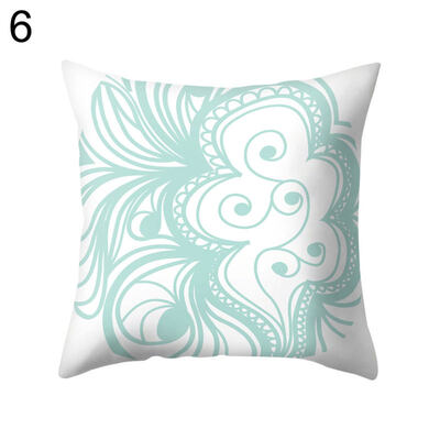 

Flower Wave Heart Pillow Case Cushion Cover Sofa Bed Car Cafe Office Decoration