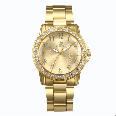 

New ladies personality flower dial alloy wrist hand