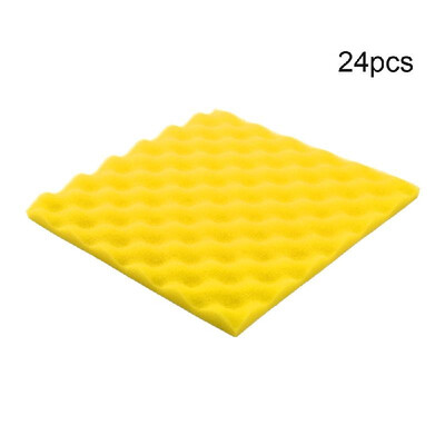 

Recording Studio Soundproof Wedge Foam Video Room Sound Noise Insulation Sponge Wall Deadening