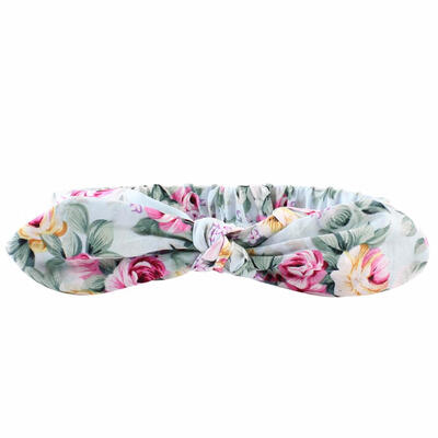 

Baby Rabbit Ears Elastic Hair Bands Flowers Bowknot Baby Headband