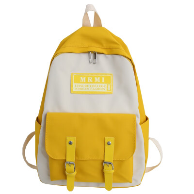 

Schoolbag female Korean version of academic style backpack ins Sen junior&senior high school students small fresh backpack