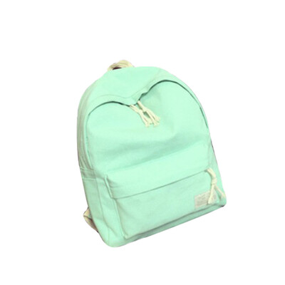 

Tailored Boys Girl Students Canvas College Wind Backpack Travel Bag Backpack GN