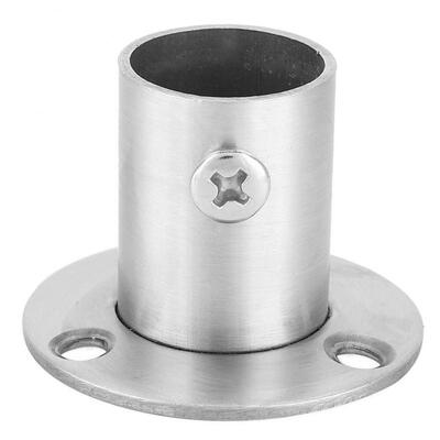 

Greensen 10pcs Stainless Steel 19mm Cloth Flange Socket Rod Holder Thicken Flange Pipe Base