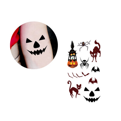 

〖Follure〗Waterproof Temporary Tattoo Sticker Scar Terror Wound Blood Injury Halloween Hot