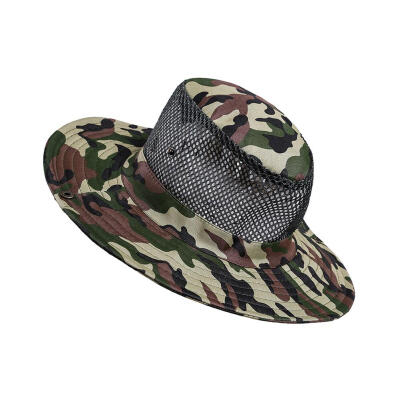 

Large Brim Bucket Cap Women Men Outdoor Crochet Hiking Visor Fisherman Hat