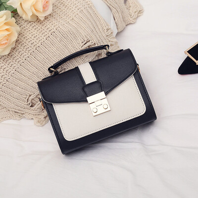

Small bag female 2018 winter new Korean version of the wild atmosphere handbag fashion single shoulder Messenger bag lock small square bag