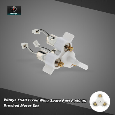 

Original Wltoys RC Aircraft Spare Part F949-06 Brushed Motor Set for Wltoys F949 Fixed Wing RC Aircraft