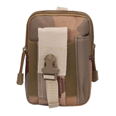 

Army Green Portable Outdoor Tactical Pocket Bag Mobile Phone Waist Bag Wearing Belt Running Multi-functional Bag for Camping Hikin