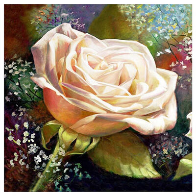 

5D DIY Full Drill Diamond Painting Rose Cross Stitch Embroidery Crafts Kit