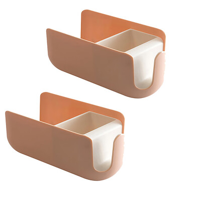 

〖Follure〗Punch-free Multifunctional Wall Mount Storage Rack 2pc