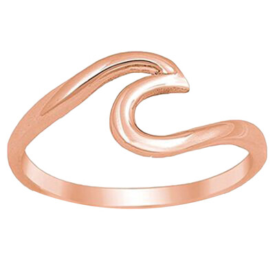 

Retro Style Wave Shape Rings Fashion Bali Rings Women Accessories