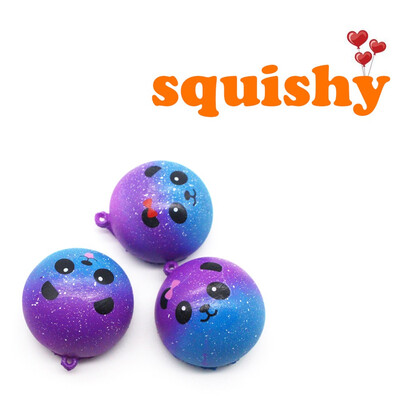 

Siaonvr Squishies Galaxy Panda Slow Rising Cartoon Cream Scented Stress Relief Toys