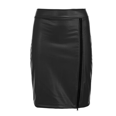 

Womens Zipper High Waist Slim Fit Fashion Sexy Bodycon Straight Pencil Skirt