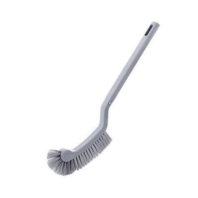 

〖Follure〗Restroom Corner Brush Plastic Long Handle Bathroom Toilet Cleaning Brush