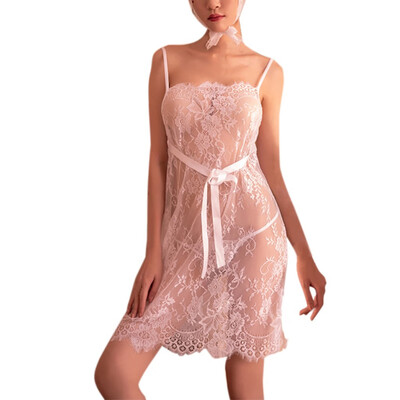 

Toponeto Women Nightdress Lace Lingerie Nightgown Sleepwear Sexy