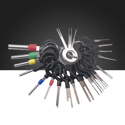 

〖Follure〗21PC Wire Terminal Removal Tool Car Electrical Wiring Crimp Connector Pin Kit