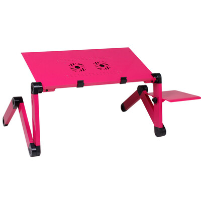 

Siaonvr Portable Laptop Table Laptop Computer Desk Bed Tray Book Stand with Mouse Pad