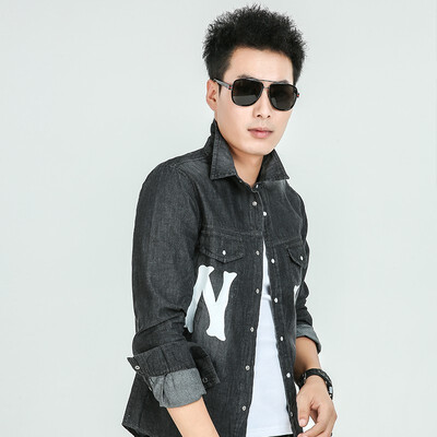 

Fan Yi Tuo Long Sleeve Shirt Men Spring Summer New 5617