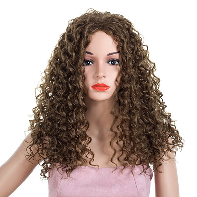 

Gobestart Women Fashion Lady Long Curly Purple Hair Cosplay Party Wig