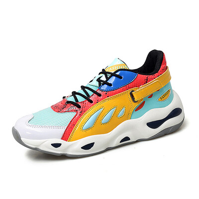 

Ins super fire old shoes men wear high breathable sports shoes students casual white shoes tide net red butterfly shoes