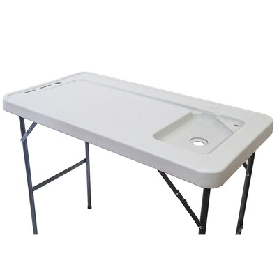 

Ktaxon Folding Fish Fillet Cleaning Table with Faucet Sprayer Sink&Drain Hose for Hunting Cutting Camping Outdoor Sports