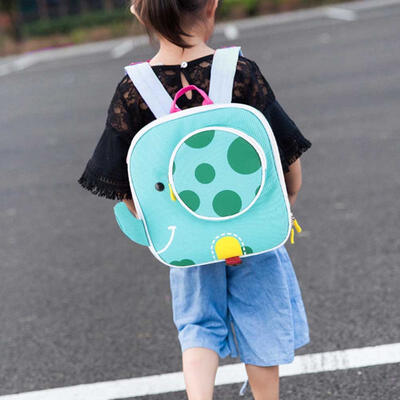 

Greensen Cartoon Animal Pattern Kids Anti-lost Backpack Schoolbag with Safety Harness