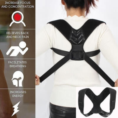 

New Body Corrector Clavicle Support Corrector Shoulder Back Neck Brace Soft Strap