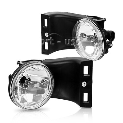 

for 94-02 Dodge RAM 1500 2500 3500 Clear Front Bumper Fog Light LampsBulbs PAIR
