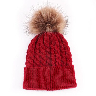 

New Winter Warm Lovely Baby Kids Girls Boys Toddler Knitted Crochet Beanie Hat