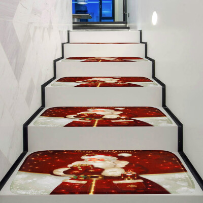 

〖Follure〗Christmas Decoration 1Set StepBasic Non-Slip Coral Fleece Resistant Carpet Stair