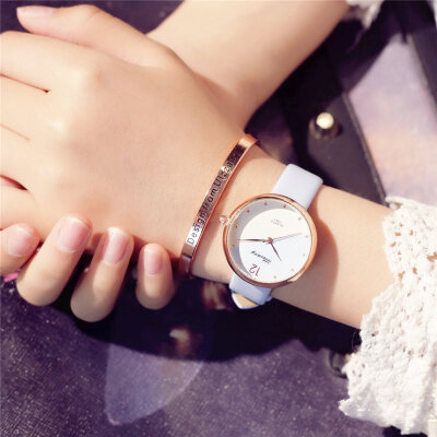 

Students small fresh watches a variety of color small dials wild couple watches