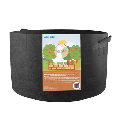

ZETOM Grow Bags 20 Gallon Thickened Nonwoven Fabric Pots Nursery Garden Pots with Handles Plant Container