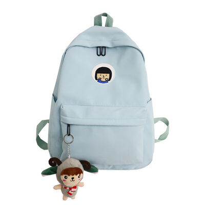 

Cartoon cute girl schoolbag Korean version Campus Style Senior high school students backpack Japanese version junior high school s