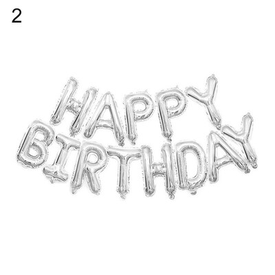 

Happy Birthday Letter Alphabet Air Balloon Kids Toy Wedding Party Decoration