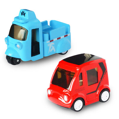 

Tailored Children Educational Cartoon Alloy Friction Simulation Toy Car Model