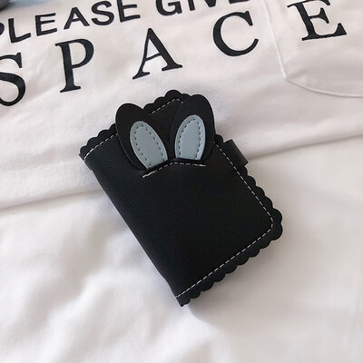 

Tailored Women Fashion Multi-Card Holder Wallet Rabbit Ears Hasp Card Holder Package