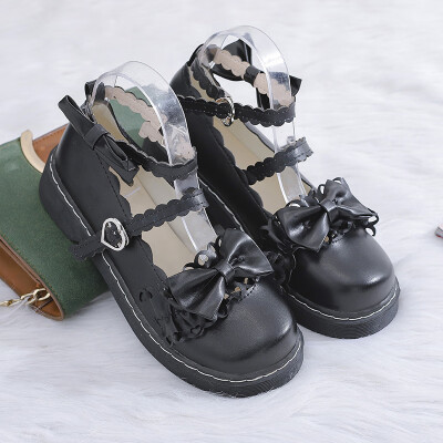 

Meruru Original Lolita Shoe Fruit Bubble Sweetheart Round Head Student Single Shoe Lolita jk Uniform Little Shoe Woman