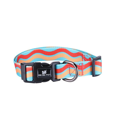 

Striped Soft Colorful Pet Dog Collar For Small Medium Large Dogs Neck Strap Adjustable Safe Puppy Kitten Cats Collar