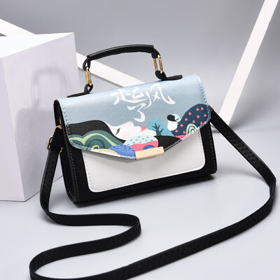 

Handbag handbags fashion ladies print shoulder diagonal package