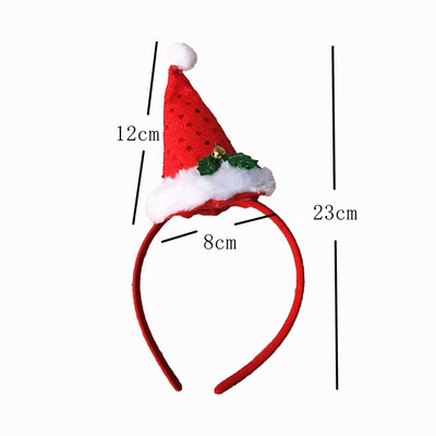 

Gobestart Hot Christmas Santa Claus Plush Hat Dress Costume Accessory