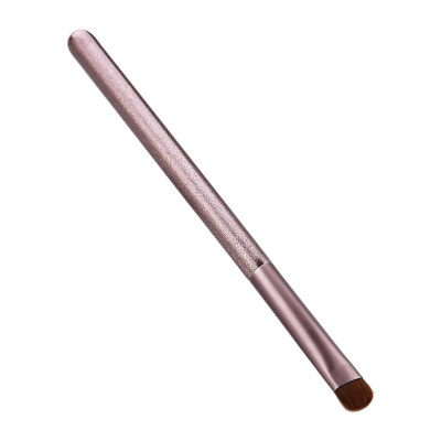 

Gobestart 1 pcs rose gold high end wood handle micro crystal silk makeup brushes