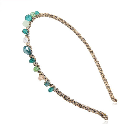 

KoreanCrystal Rhinestone Hair Band for Women Hair Hoop Elastic Hair Ornaments Headdress Hair Accessories for Girls