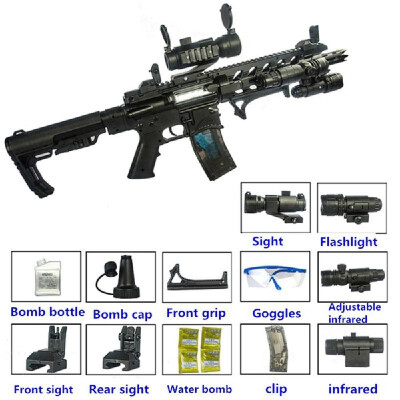

Water Bullet Simulates Outdoor CS Versus Childrens Gift Kids Cap Pistol Safe Peashooter
