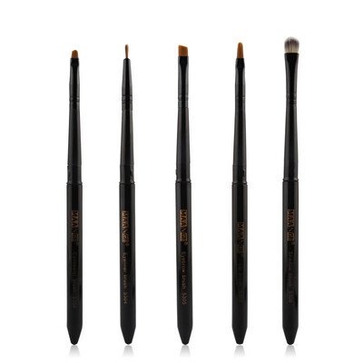 

〖Follure〗5PCS Cosmetic Makeup Brush Lip Makeup Brush Eyeshadow Brush