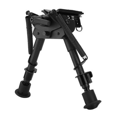 

Greensen 6-9 inch Durable Carbon Fiber Folding Adjustable Tactics Bipod Rifle Support Stand