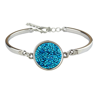 

Fashion Diy Diamond Colorful Alloy Diamond Circle Bracelet