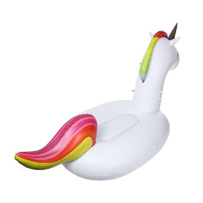 

Inflatable Giant Cartoon Unicorn Flamingo Summer Swimming Ring Float Toy for Adult Raft Swimming Tools