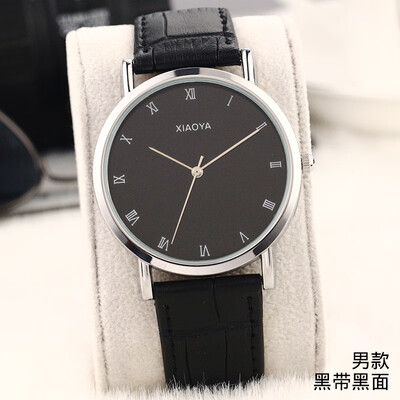 

South Korea fashion watches female students Korean version of simple leisure atmosphere quartz watch belts mens watches lovers wa