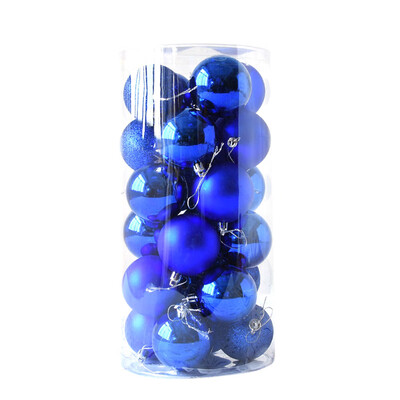 

〖Follure〗24pcs Shiny&Polshed Glossy Christmas Tree Ball Ornaments Decorations 15