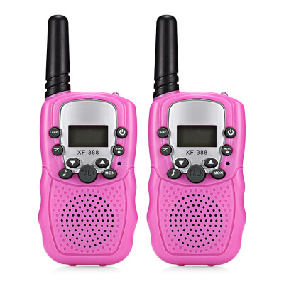 

2pcs XF - 388 Children Walkie Talkies 2-way Radio 3KM Range 22 Channels